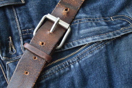 Der Ledergürtel. Um das Westernoutfit zu perfektionieren